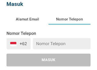 mengganti no hp pedulilindungi lewat website