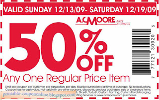 Free Printable Ac Moore Coupons