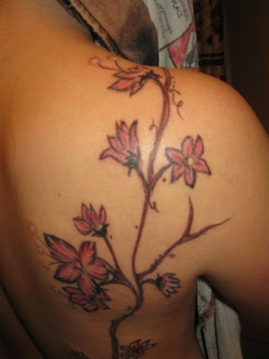 Recent Launch of branches tattoo Cherry blossom flower tattoo design looks