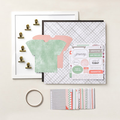 Items to create a to-do board from the Celebrate Today Kit from Stampin' Up! Kit Collection