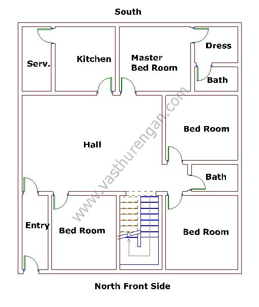 House Plan House Plan Images North Facing