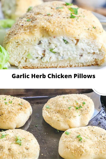 Garlic Herb Chicken Pillows