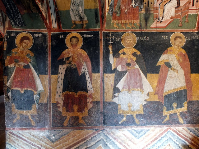 Pinturas de la Iglesia de la Natividad en Arbanasi