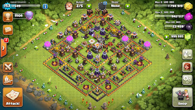 Cara menghack gems dan sumber daya lain coc