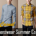 Burberry Menswear Summer Collection 2013 | Cotton Line Plan and Check Shirts For Men By Burberry