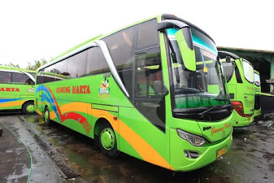 bus gunung harta