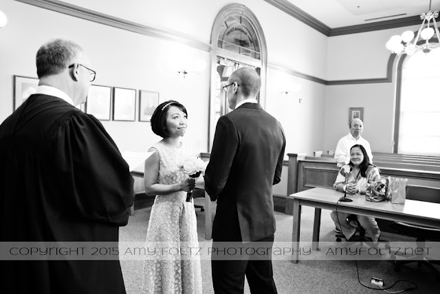 courthouse wedding photo