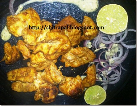 Chitra Pal Tandoori Chicken Kebab