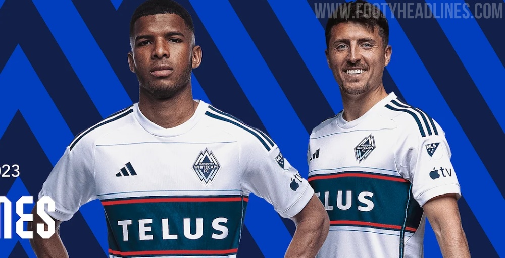 Is this Vancouver Whitecaps' new home kit? Anniversary strip 'leaked' on  social media