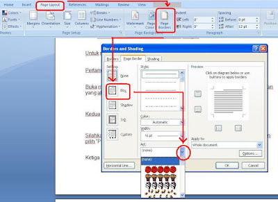  Cara  Membuat  Bingkai  Pada Makalah Dengan Ms  Word  