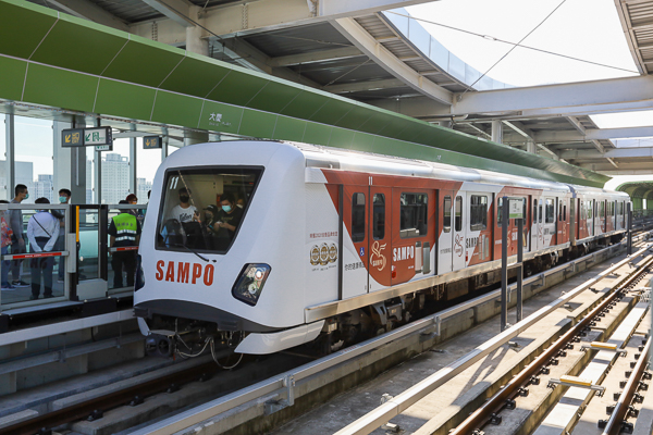 台中捷運綠線票價、路線、車站建築、彩繪車廂，享受捷運生活