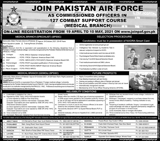 PAF Pakistan Air Force Jobs 2021 Advertisement | Join PAF Pakistan Air Force | Jobspk14.com