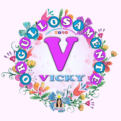 Nombre Vicky - Carteles para mujeres - Día de la mujer