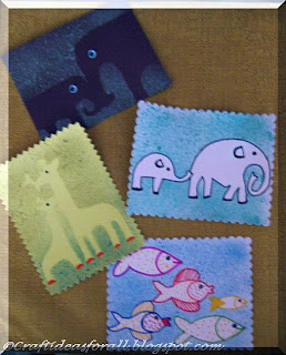 Craft Ideas Canvas on Craft Ideas For All  Easy Spray Painting Craft For Kids