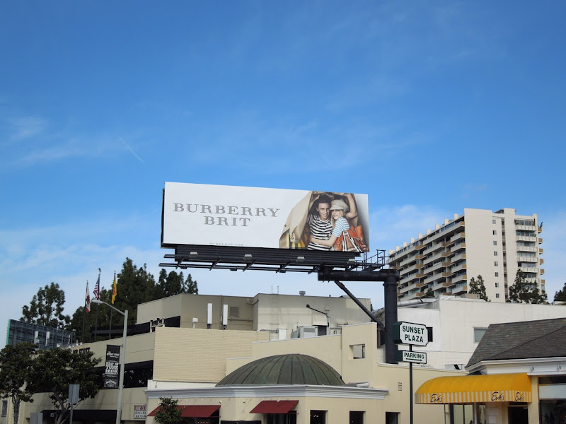 Eddie Redmayne Burberry Brit billboard