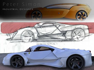  Ferrari Sport Cars Ferrari Enzo Concept By Peter Simon Design