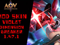 MOD SKIN VIOLET DIMENSION BREAKER NEW UPDATE 1.47.1