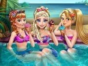 Disney Princess Pool Party