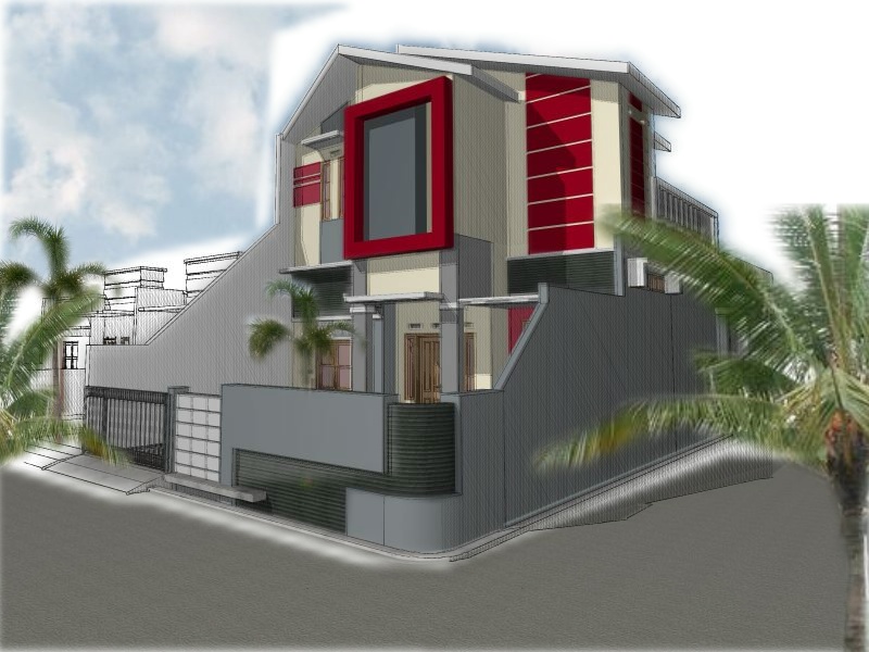 Contoh Desain Rumah Minimalis Type 45