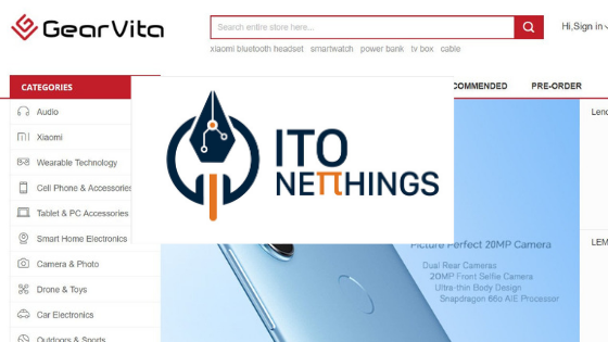 Gearvita - Nova Parceria Netthings com preços muito interessantes