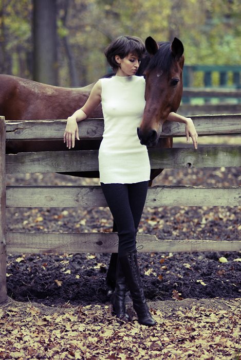 Russian Model Glamour on MyHorse Magazine