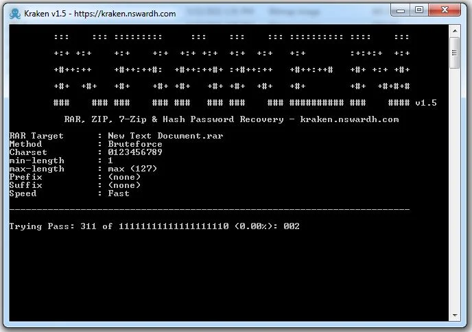 How to break password of zip file free