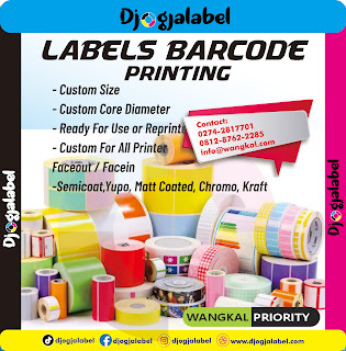 Printing Label stiker Roll