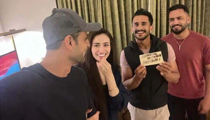 Sana Javed, Shoaib Malik in parts because of Hasan Ali's mystery words