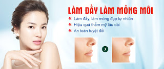 Làm đầy, làm mỏng môi như thế nào?