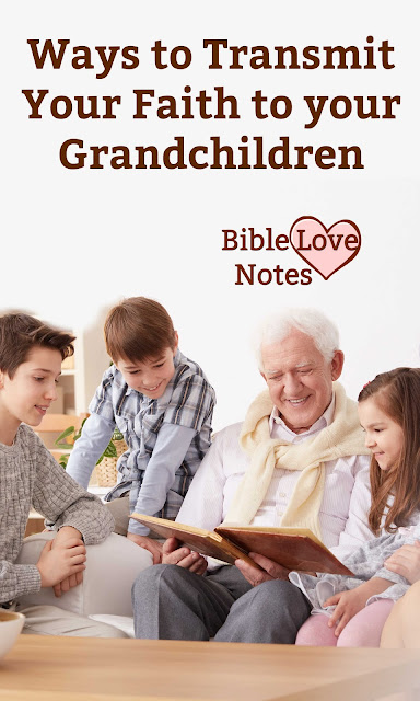 This short devotions offers ideas for sharing our faith with our grandchildren. It's practical and inspiring!