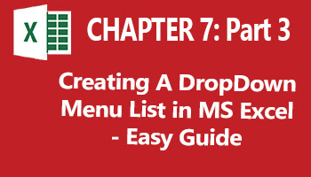 guides on creating a custom drop down menu or list in ms excel