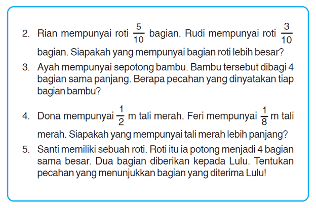 Kisi SoalYang Di rangkum Untuk Pengunjung   Soal ukk matematika kelas 3 sd