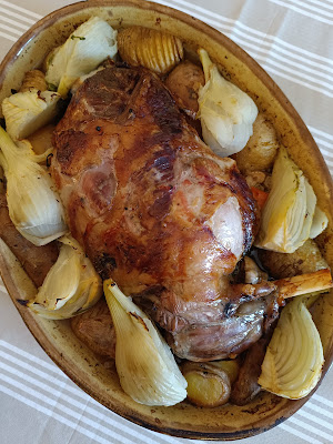 Compotée d'agneau carottes