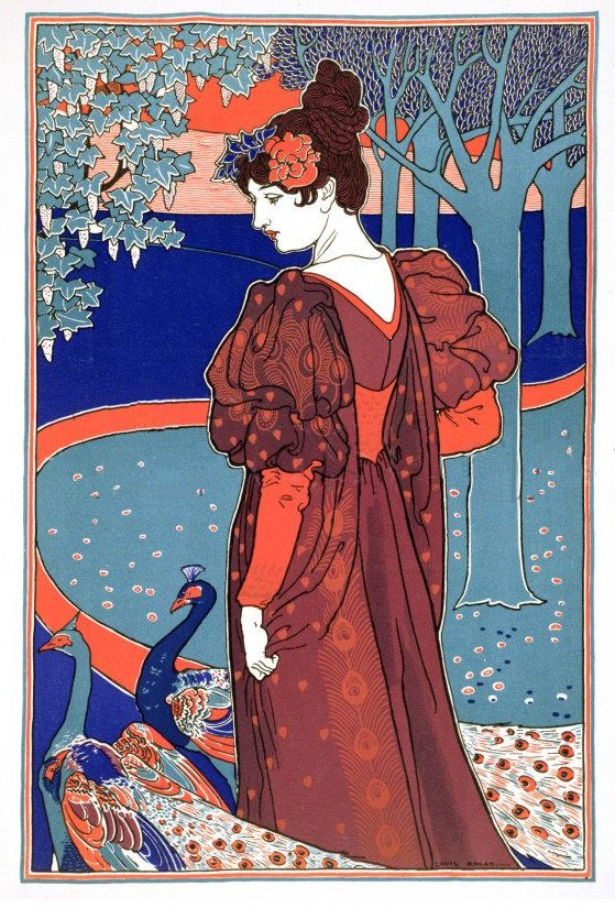 Louis Rhead peacock