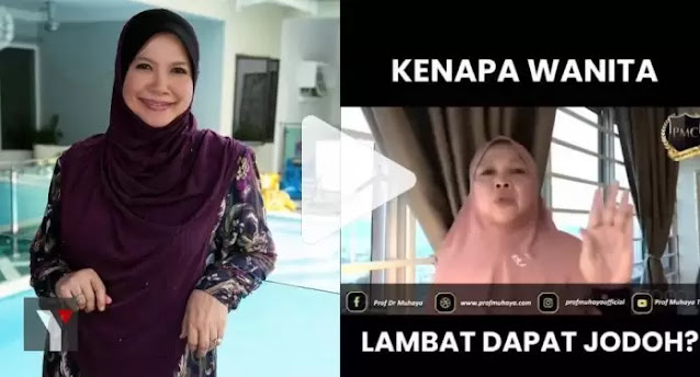 [VIDEO] “Orang lelaki suka perempuan lembut2, biar macam bodoh2 sikit,” – Prof Muhaya