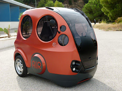 Air Powered City Travel Vehicle