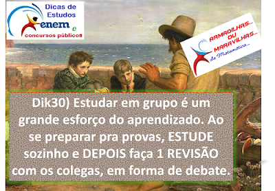 Dik30: Estudar Em Grupo Reforça Aprendizagem