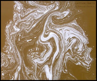 Figure formed by swirling river foam 1