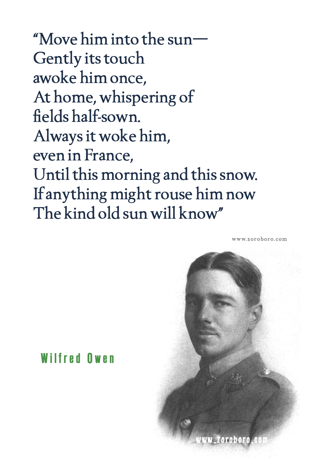 Wilfred Owen Quotes, Wilfred Owen Poet, Wilfred Owen Poetry, Wilfred Owen Poems, Wilfred Owen Books Quotes, Wilfred Owen.