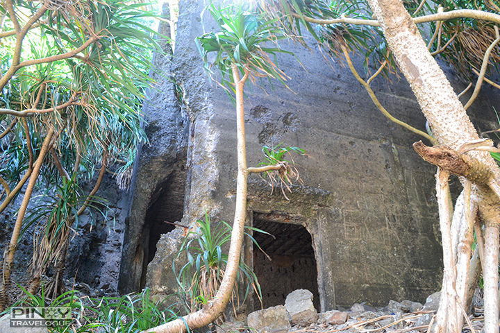 Ruins of a fortress in Carabao Island