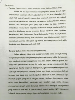 Berikut Ini Surat Terbuka Syekh Ali Jaber Terkait Polemik Qurban, Tuduhan Islam Keturunan dan Tawassul Syirik