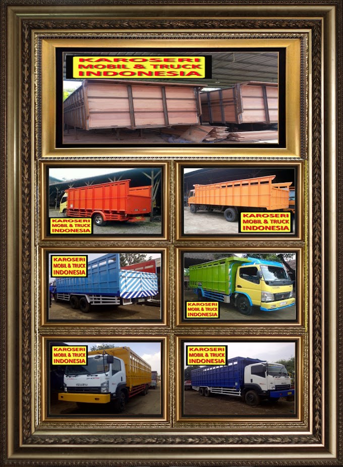 KAROSERI TRUCK BAK KAYU