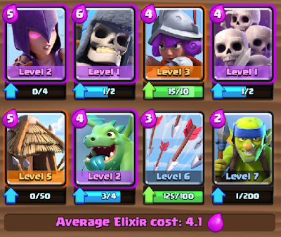 The Best Strategy Clash Royale Arena 2,3 and 4