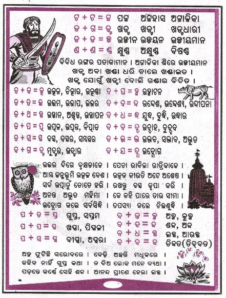 Odia Juktakhyara List