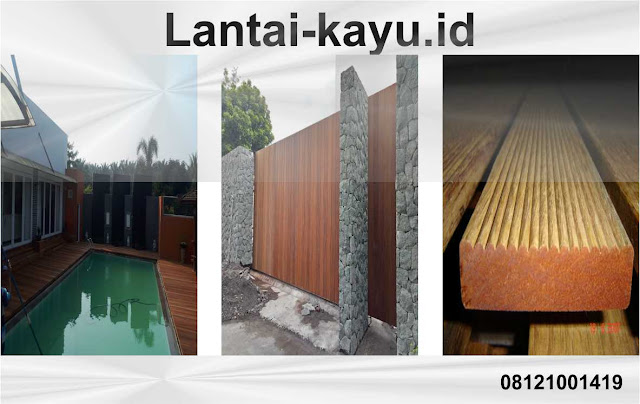 tempat yang menggunakan olahan kayu merbau