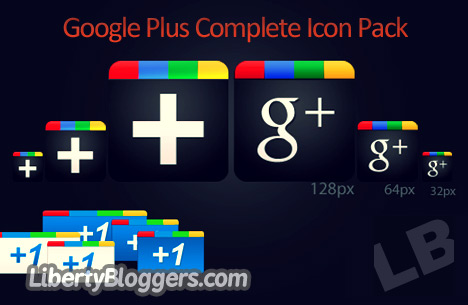 Google Plus Complete Icon Pack