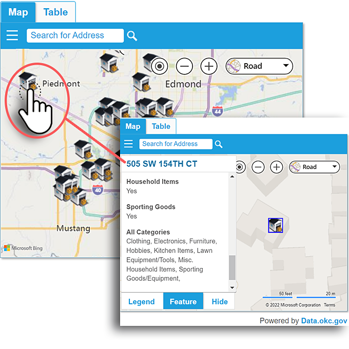 Oklahoma City Garage Sale Map | Find Garage Sales Near You