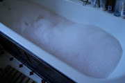 a lush bubble bath and russell howard