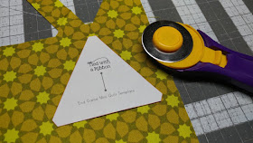 Fussy cutting triangles