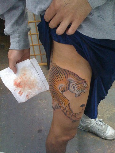 Chinese Tiger Tora Tattoos
